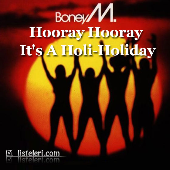 Hooray Hooray It's a Holi Holiday